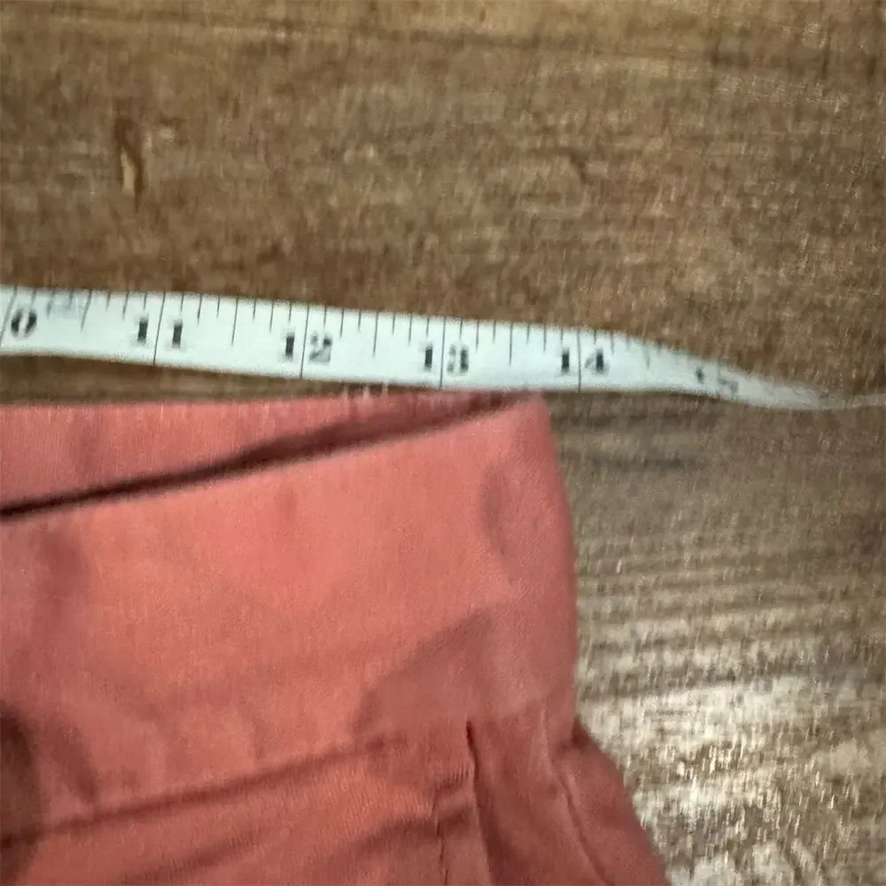 Old Navy Built in Flex Salmon Pink Slim Chino Shorts 28 Golf 8